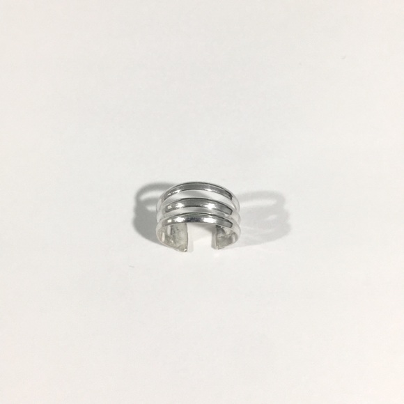 Jewelry - Sterling Silver Three Row Toe Ring